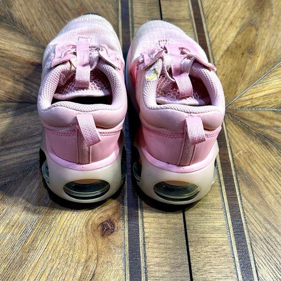 Nike Air Max 2021 Pink Glaze/White/Black Shoes—Kids Size 1 - Picture 3 of 6